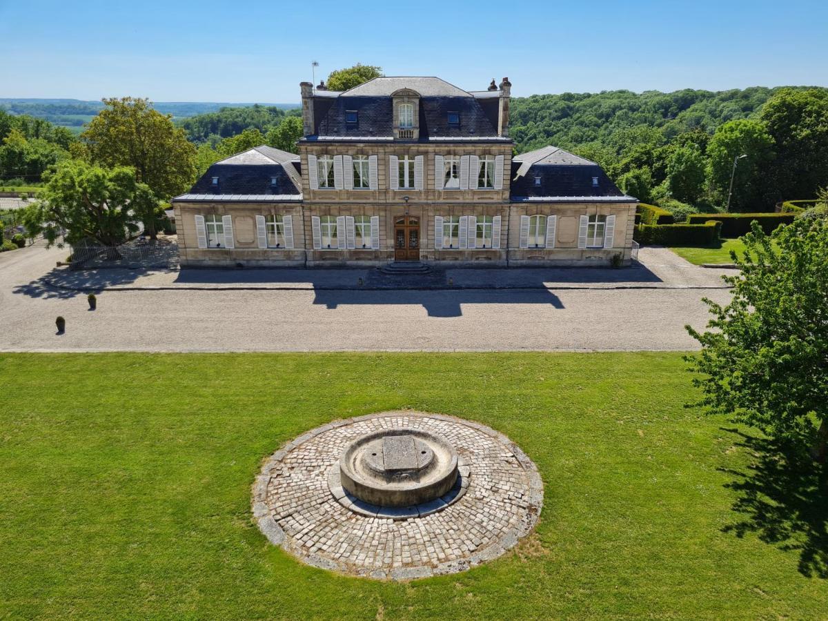 Grand Gite 15 Personnes, 9 Chambres, 100Km De Paris En Exclusivite Septmonts Eksteriør bilde