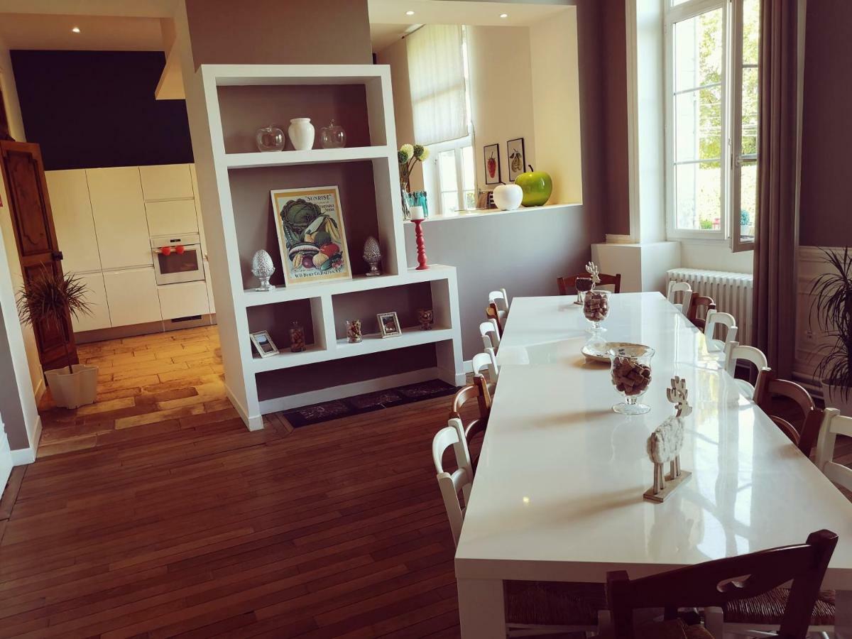Grand Gite 15 Personnes, 9 Chambres, 100Km De Paris En Exclusivite Septmonts Eksteriør bilde